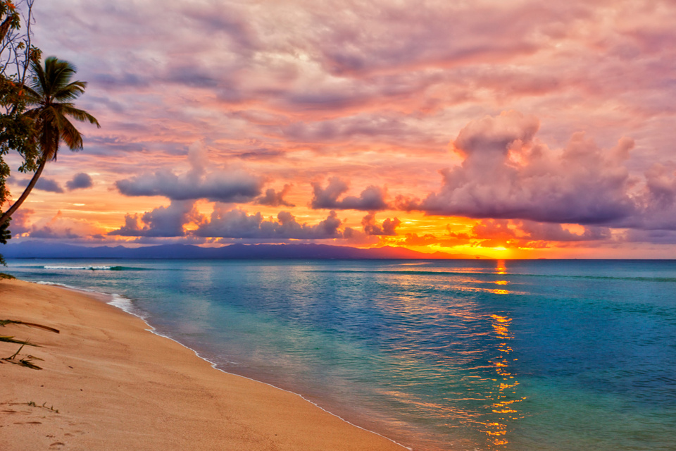 Caribbean Beach Sunset